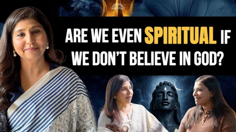 Are we even spiritual if we don’t believe in God? | ft. Meena Mahajan (MeeMaa)